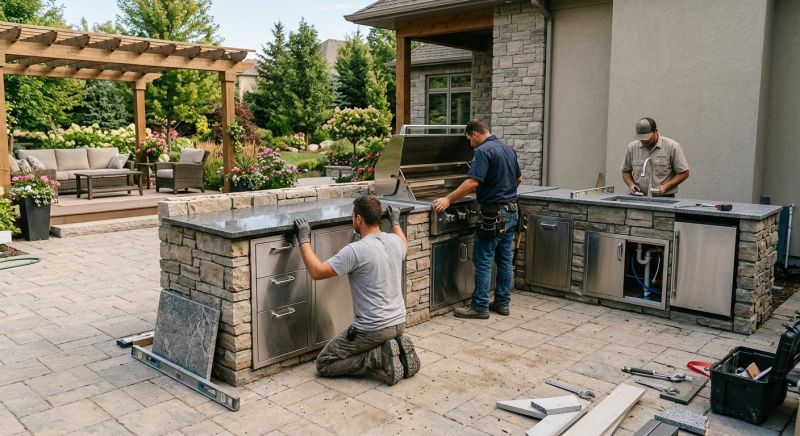 Outdoor Kitchen Remodeling in Napa, CA