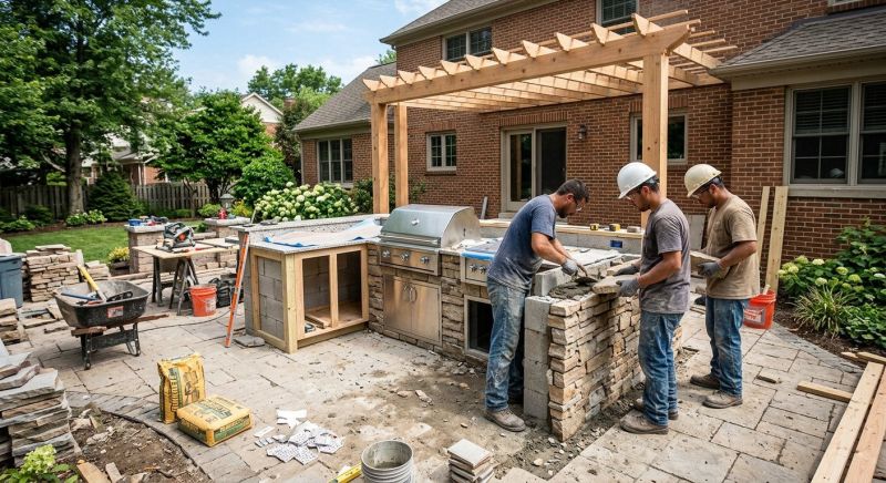 Outdoor Kitchen Remodeling in Santa Rosa, CA